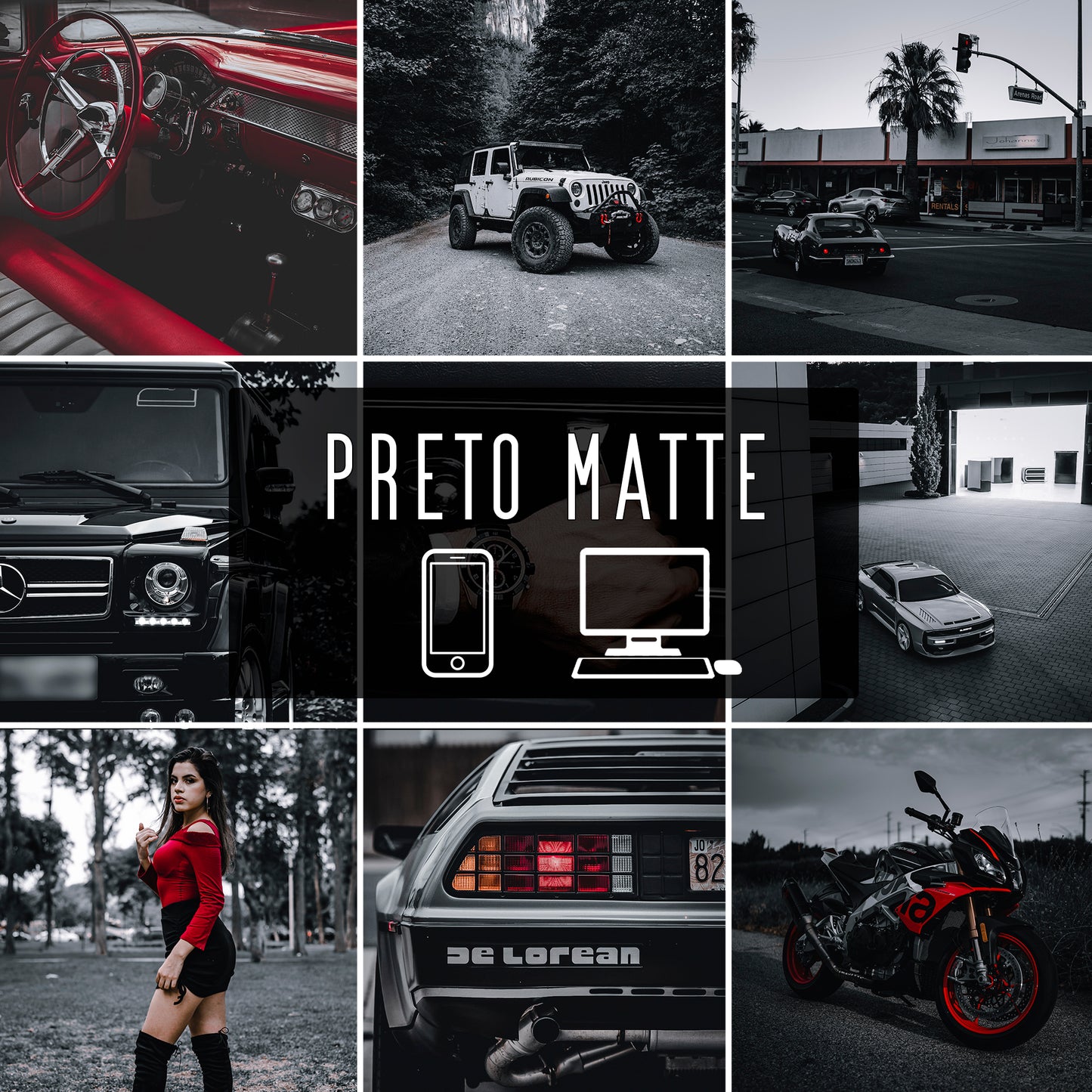 PRETO MATTE